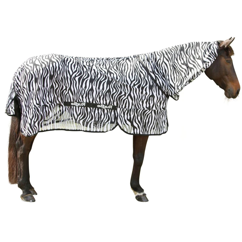 Kerbl Zebra 326124 Fly Rug with Neck Piece