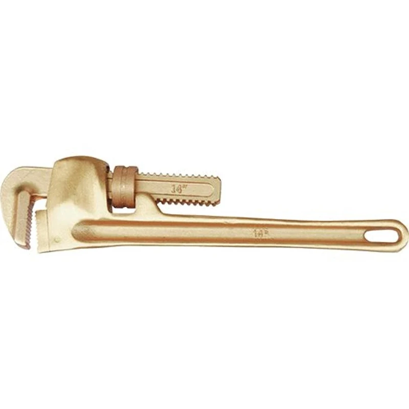 Bahco NS200-250 Pipe Wrench 250mm, Gold