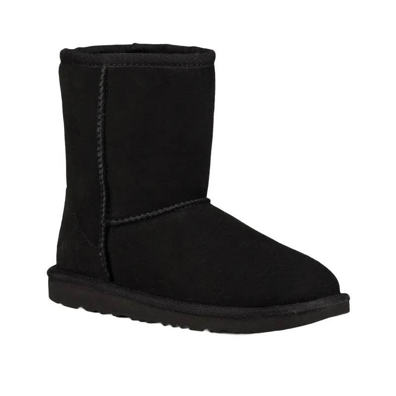 UGG Unisex Kids Classic II Fashion Boots,Black,8 UK Child - Image 1