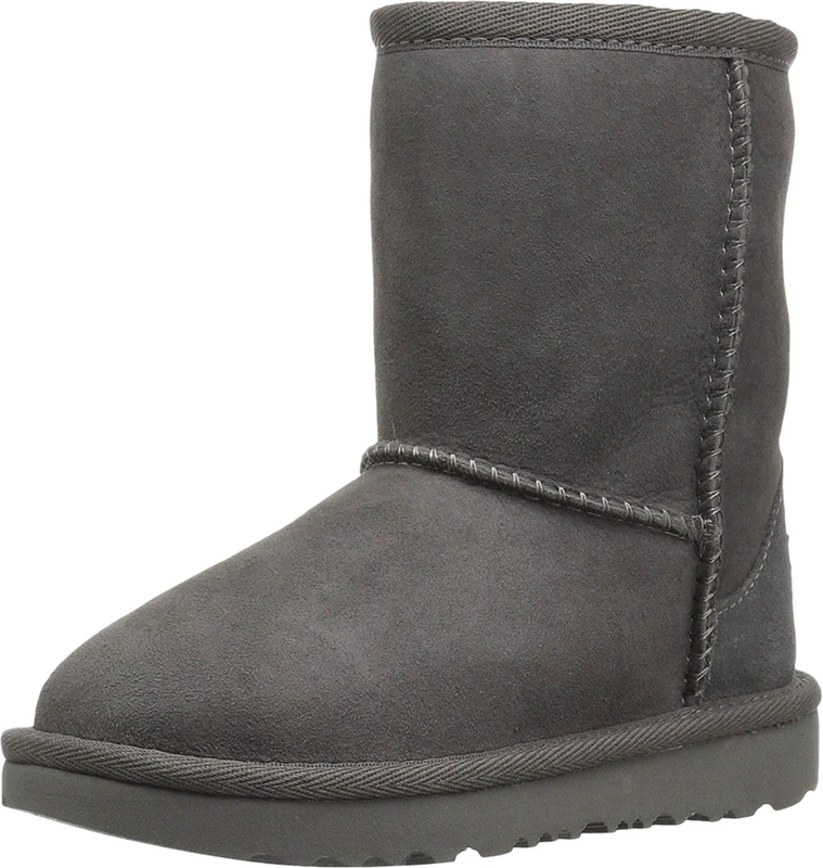 UGG Unisex Kids Classic II Fashion Boots,Grey,8 UK Child