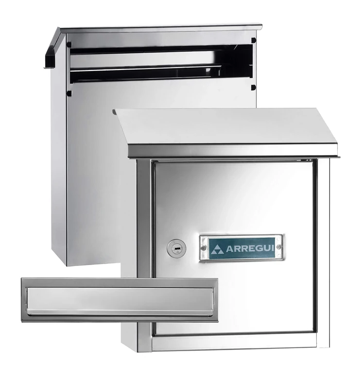 Arregui V4037 Stainless Steel Letter Box and Letter Collector, Size S (DIN A5)
