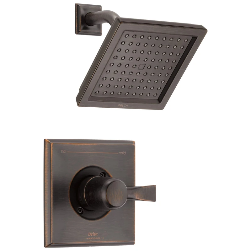 DELTA Faucet T14251-RB-WE Dryden Monitor 14 Series Shower Trim, Venetian Bronze