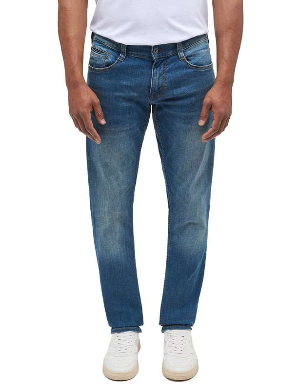 MUSTANG Men's Oregon Tapered Fit Jeans Jeans, Blue (Stone 068), 28W / 32L