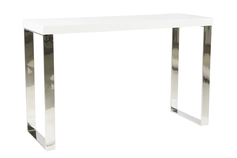 Dugar Home CON-02 – Console, Wood, 120 x 40 x 76 cm, White