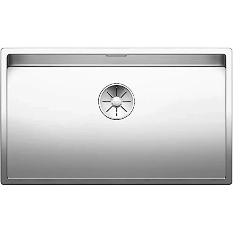 BLANCO CLARON 700-U | Stainless steel sink | Installation type: undermount installation | For 80 cm wide base cabinets | Resistant to scratches | Spacious bowl volume for optimum use | [74x44x19.9 cm]