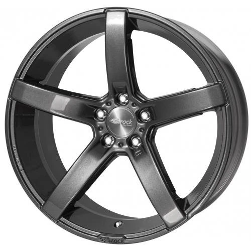 Brock B35 8.5 x 19 ET 30 Bolt Circle 5 x 112 Hub Centering 66.6 580071253, Titan-Metallic Painted
