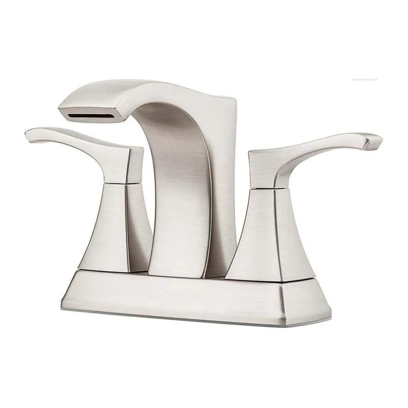 Pfister Venturi 4 in.LF-048-VNGS 2-Handle Faucet in Spot Defense Nickel