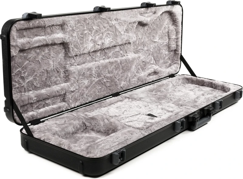 Fender Deluxe Molded Bass Case, Suitable for Jazz & P-Basses, Black