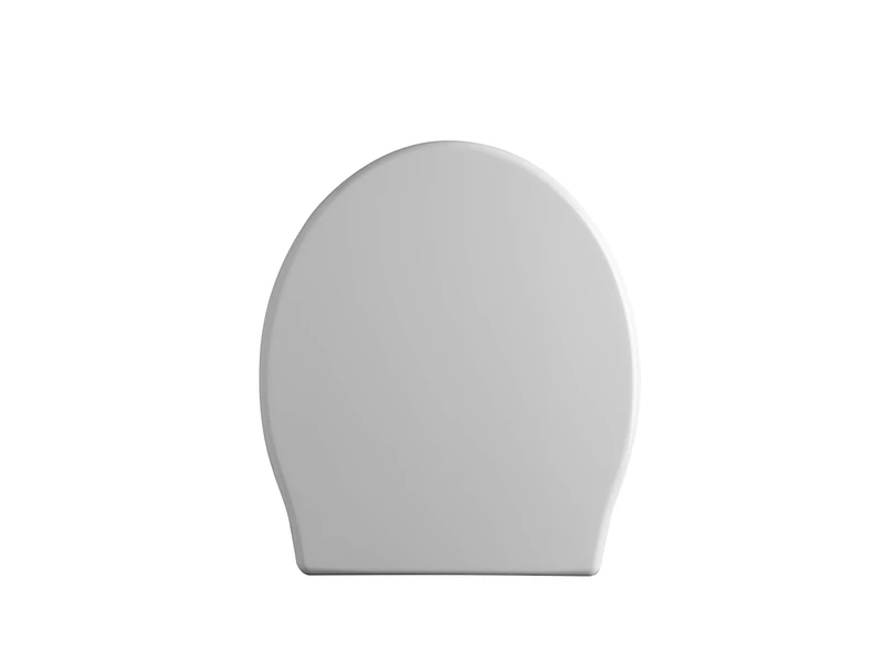 Gala G5168601 Lid and Fixed Seat for Toilet Klea Collection, White Finish (Ref 51686), 37.5 x 5 x 43.2 cm - Image 1