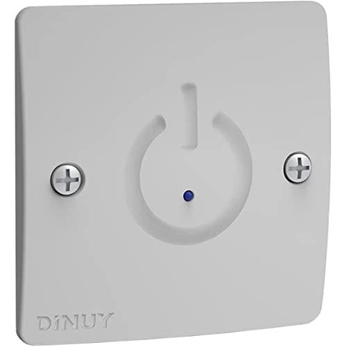 Dinuy Pulsatemp Push Button Touch Surface 3 Thread White