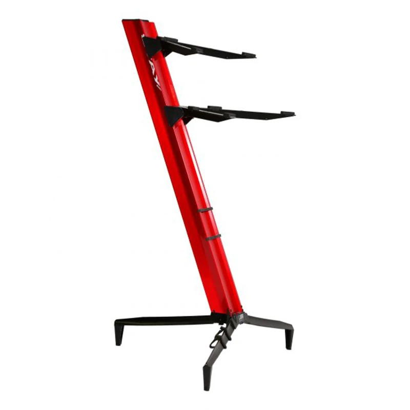 Stay Music - Tower 2 Tier Keyboard Stand - Red