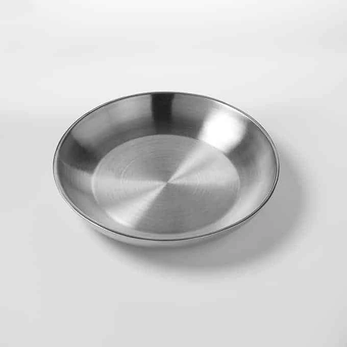 American Metalcraft DWSEA12 Stainless Steel, Double Wall Seafood Tray, 12" Dia.