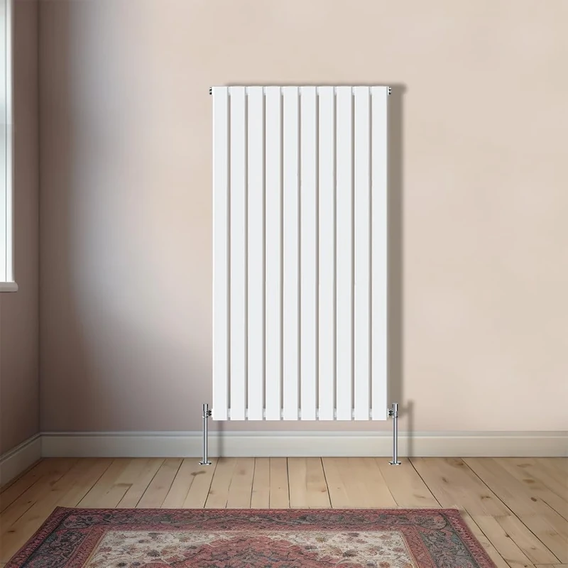 NRG Vertical 1600x680mm Single Flat Panel Designer Radiator Perfect for Kitchen, Bathroom, Living Room