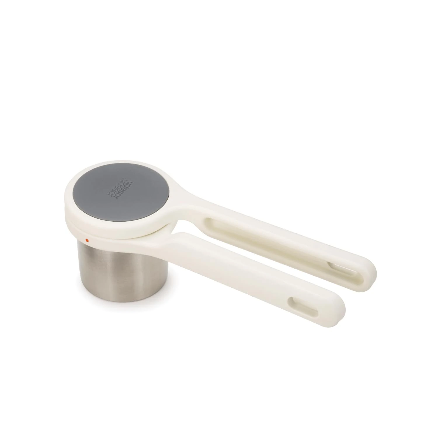 Joseph Joseph Helix Potato Ricer, Mashed and Vegetable Purees, BPA free, Stainless Steel, White/Grey, 24