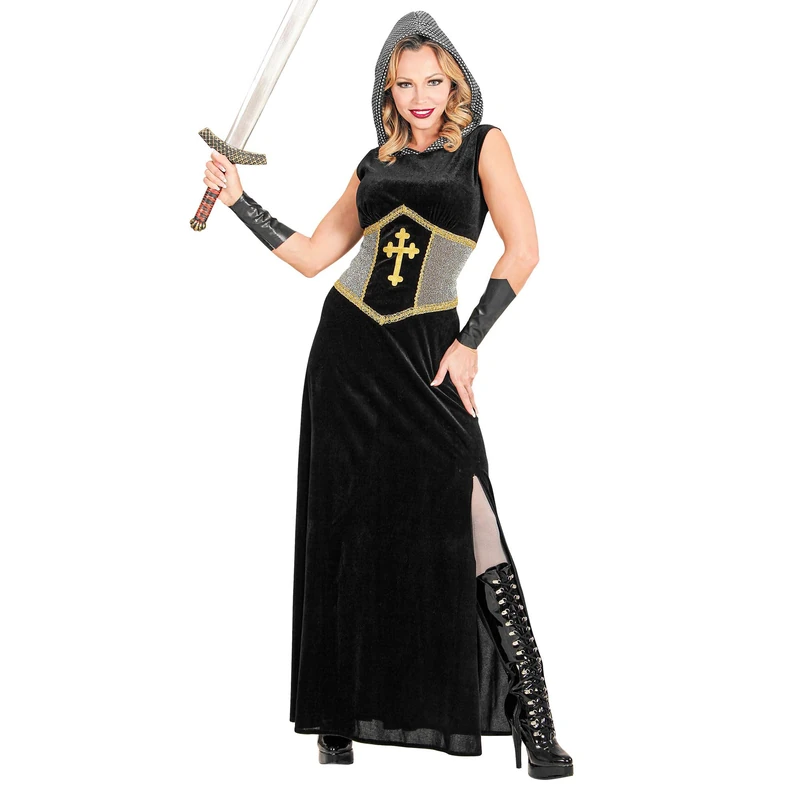 Widmann wdm99094 ? Joan of Arc Costume, Black, Large