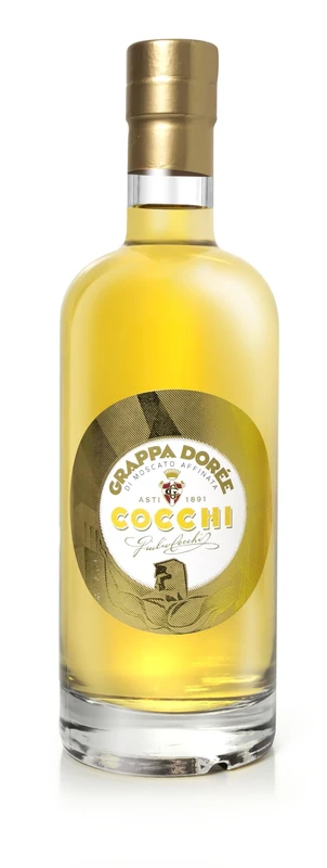 Cocchi Grappa Doree di Moscato Affinata Brandy, 70 cl