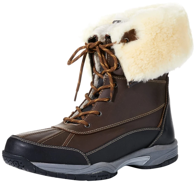 Rhinegold Arctic Boots-10-(44)-Brown, 10 UK EU
