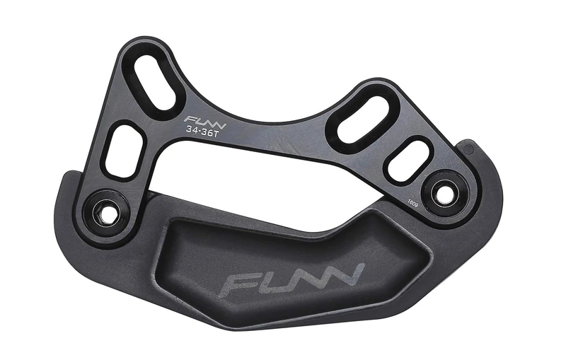 Funn Zippa Lite Bash Guard, 34-36T, ISCG05 Mount, Mountain Bike Chainring Protector - Image 1