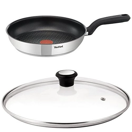Tefal Comfort Max 20 cm Non-Stick Frying Pan with Glass Lid
