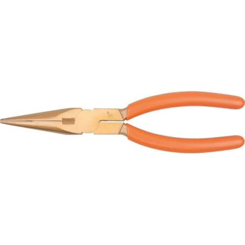 Bahco NSB406-200 Beryllium Long Nose Plier, Multi-Colour, 200 mm