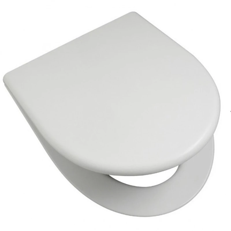 Gala Metropol Smooth Fixed Toilet Seat White