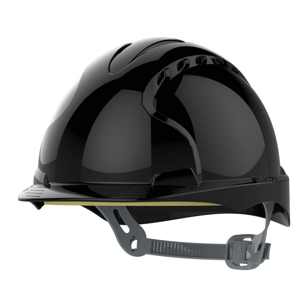 JSP EVO2 Safety Helmet with Slip Ratchet Black (AJF030-001-100)