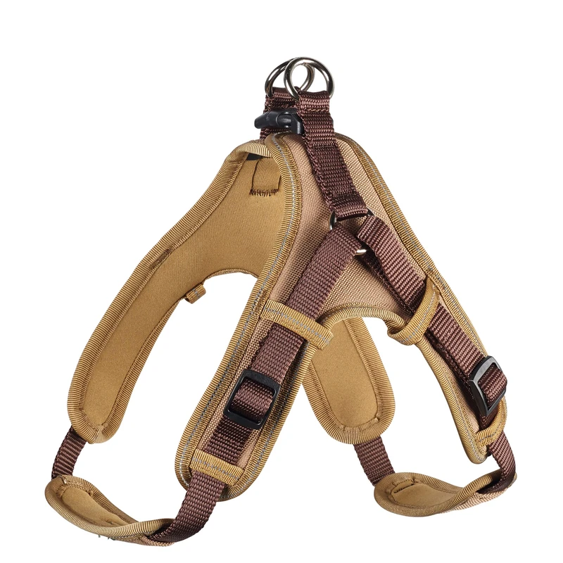 HUNTER Vario Quick Neoprene Harness - Small - Brown/Caramel - Image 1