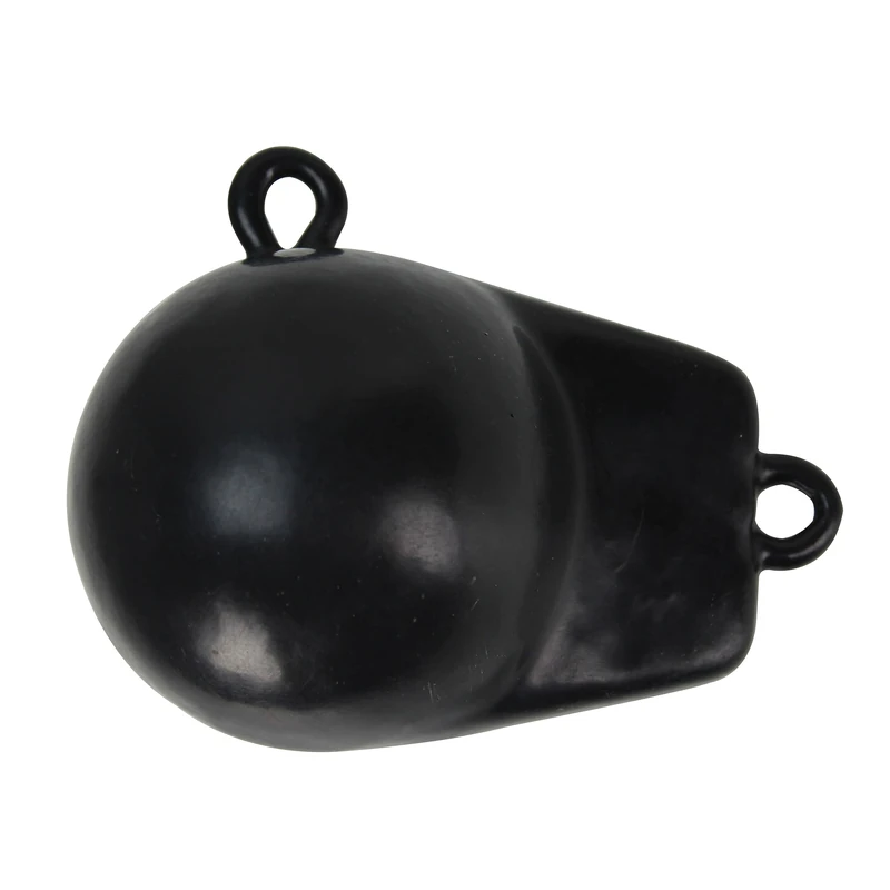 Extreme Max 3006.6735 Coated Ball-with-Fin Downrigger Weight - 12 lbs.