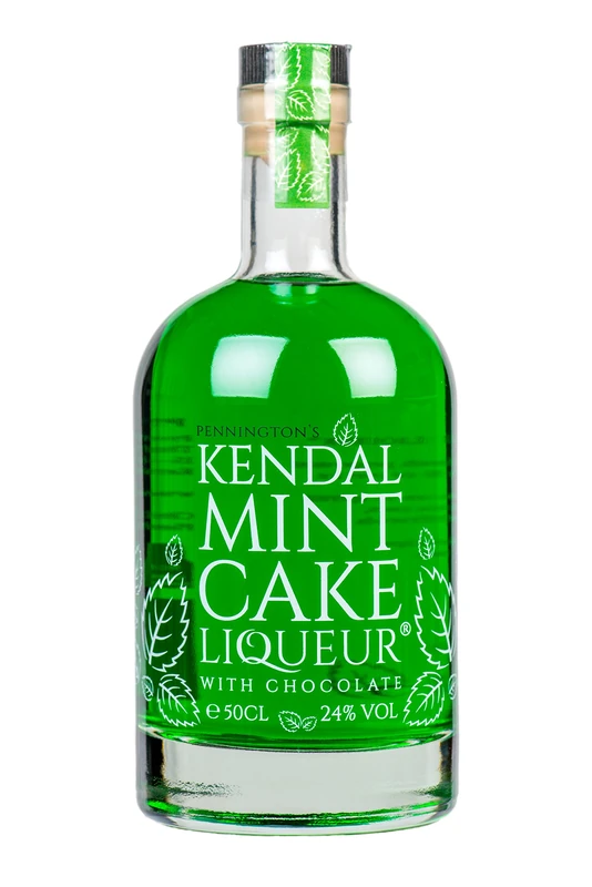 Pennington’s Kendal Mint Cake Liqueur | 50cl | 24% ABV | Fresh Mint and Chocolate Liqueur from Cumbria