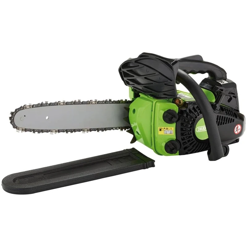 Draper 15042 25.4cc 250 mm Petrol Chainsaw with Oregon Chain and Bar - Multicoloured