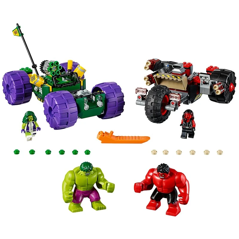 LEGO Super Heroes Hulk vs. Red Hulk 76078 Building Kit - Image 1