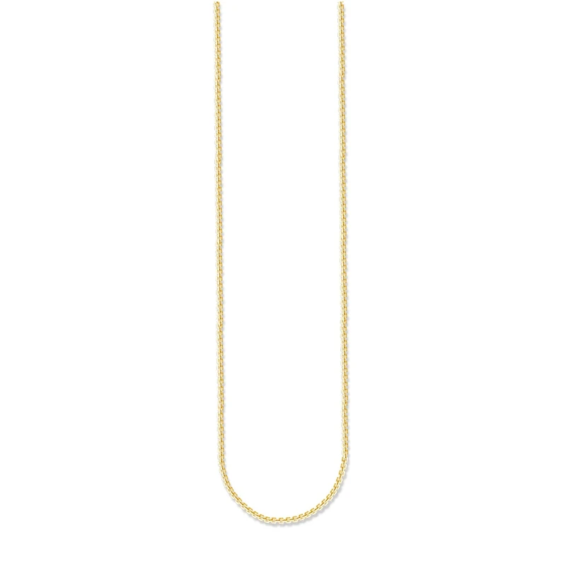 THOMAS SABO KE1106 Venezia Chain 925 Sterling Silver, 70,00 cm, Sterling Silver, Gold