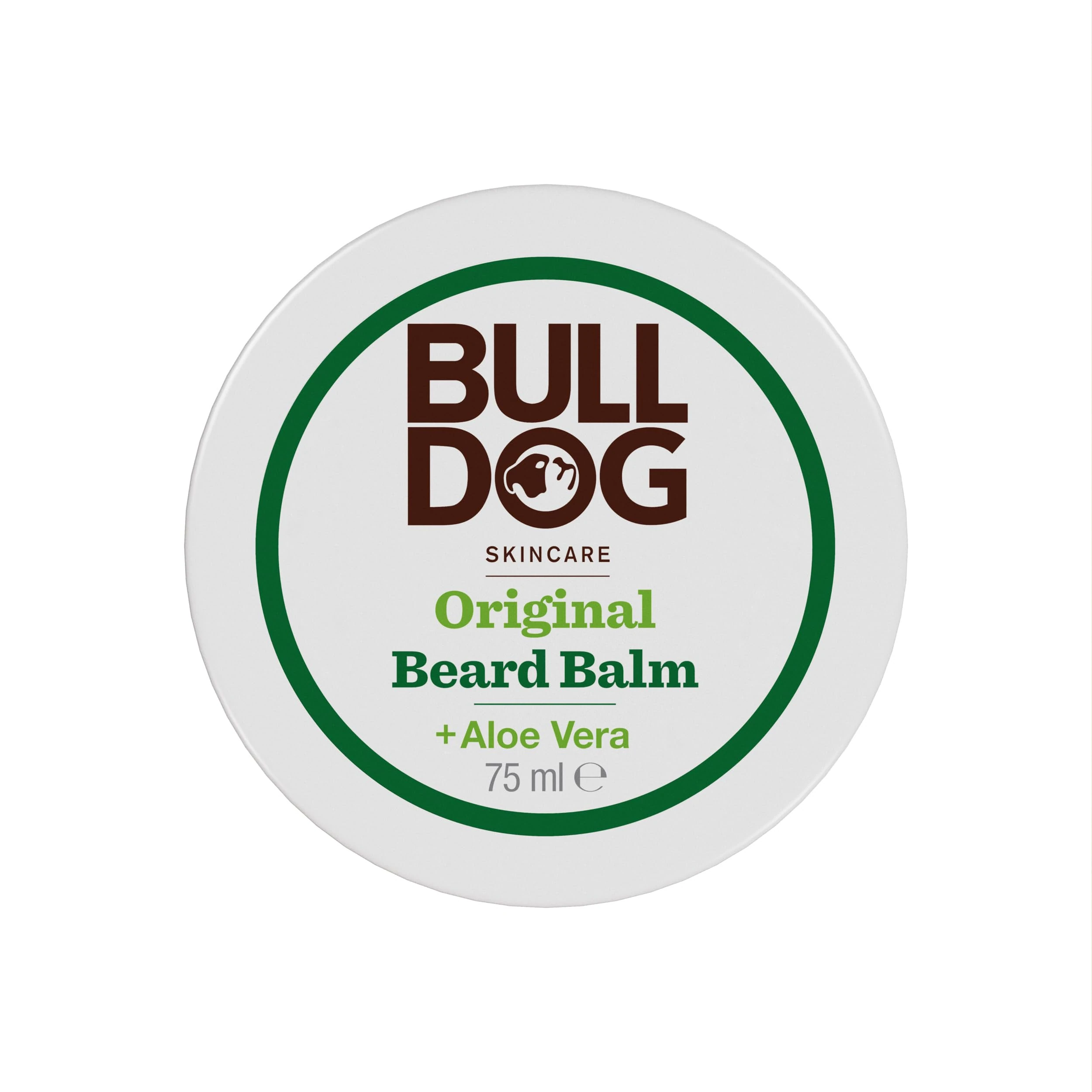 BULLDOG SKINCARE - Original Beard Balm, For Condition & Light Hold, For All Beard Types, 75g