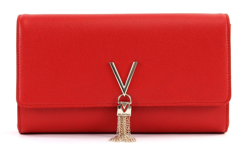 Valentino by Mario Valentino VBS1R401G Women's Divina Cross-Body Bag Red (Rosso)