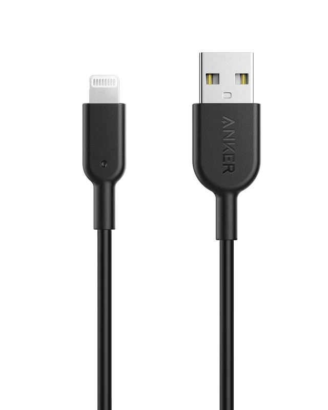Anker iPhone Charging Cable Powerline II iPhone Cable 3ft Lightning Cable, MFi Certified for iPhone 14 Plus 14 14 Pro Max 13 13 Pro 12 11 X XS XR (Charger Not Included) (Black)