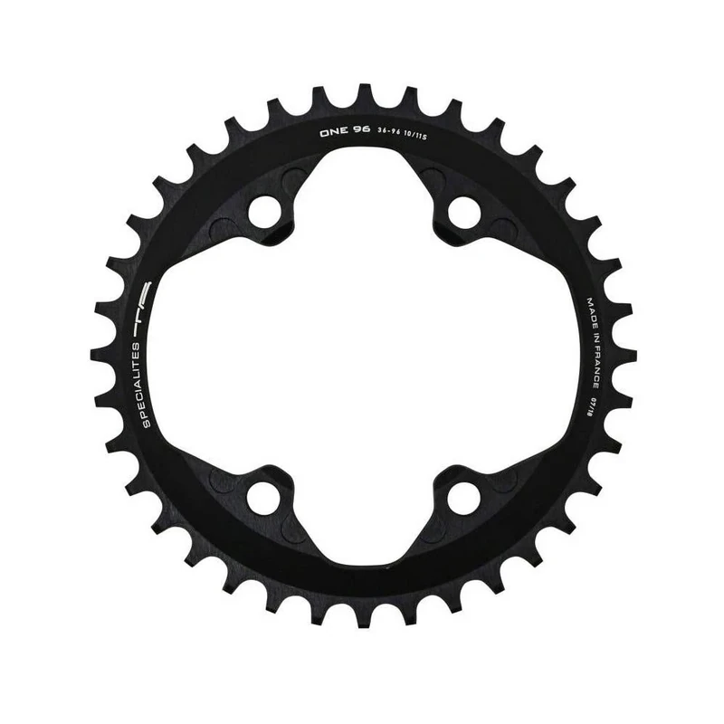Spécialités TA One 96 Narrow/Wide Chainring, Black, 36t