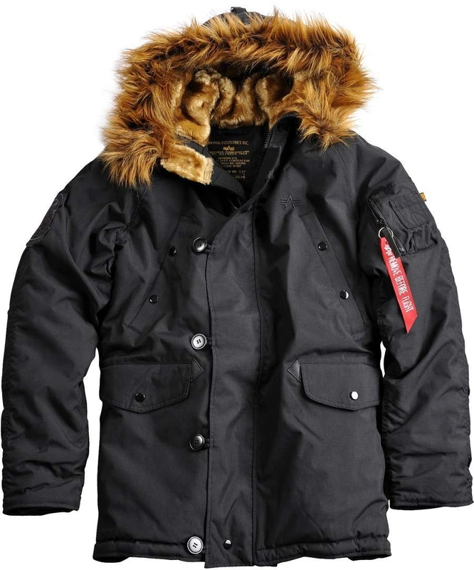 Alpha Industries Explorer Winter Jacket for Men Dark Green