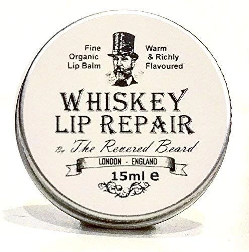 Gentlemen's Lip Repair by The Revered Beard. Whiskey Flavoured, 15ml Tin - Image 1