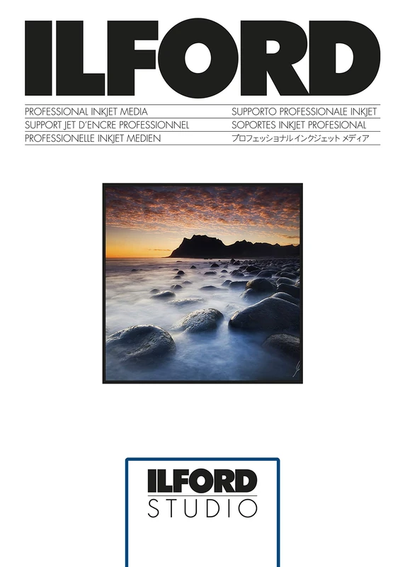 ILFORD Studio Satin 200 gsm/8Mil A4-210 mm x 297 mm 100 Sheets