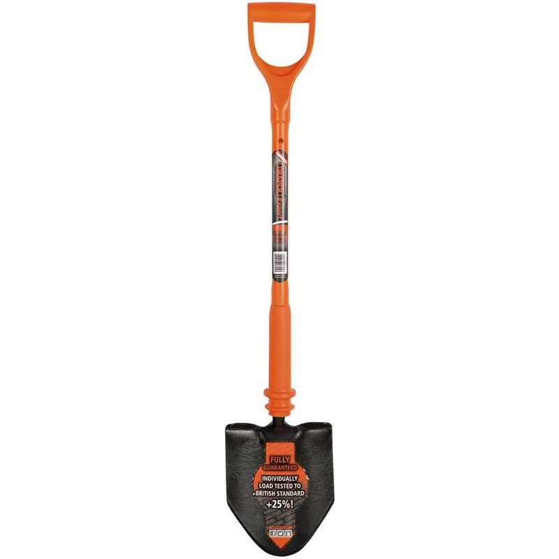 Draper 17695 Fully Insulated Utility Shovel, Orange