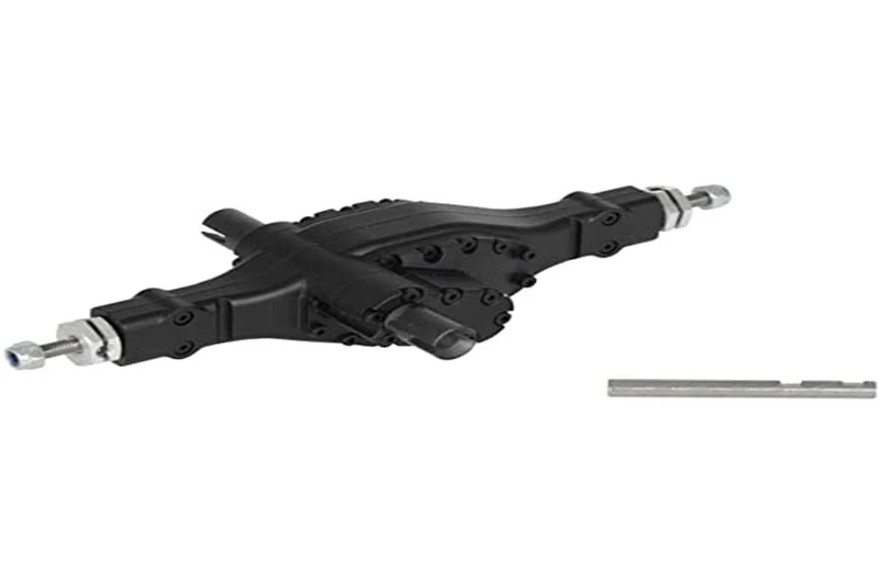 Carson 500907268 – 1:14 rear axle self-locking/drive, RC truck, spare parts, tuning parts, accessories, model building, scale 1:14