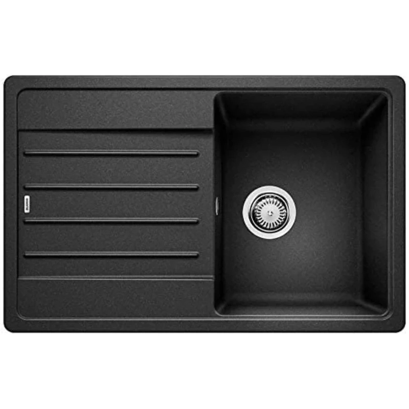 BLANCO Legra 45 S – Rectangular Granite Kitchen Sink for 45 cm Wide Base Units – Made of SILGRANIT – Grey – 522201