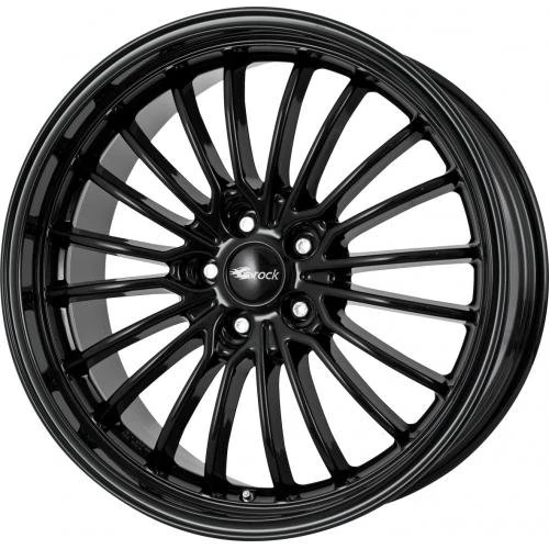Brock B24GP 9 x 20 ET 15 Bolt Circle 5 x 120 Hub Centering 72.6 580070902, Black Painted