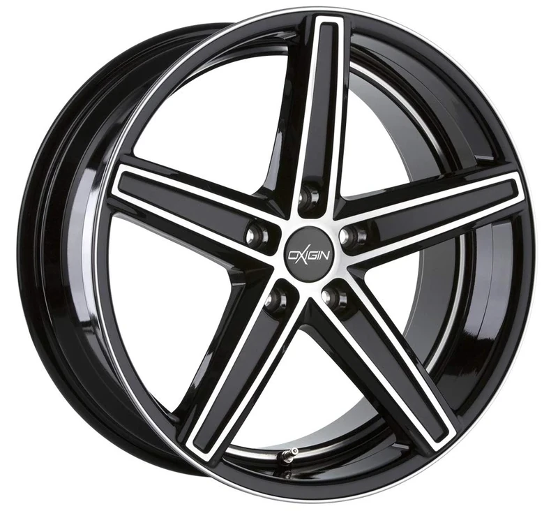 Oxigin 18 Concave 10.50 x 20 Offset 40 Bolt Pattern 5.00 x 120.00 Centre Bore 76.90 OXACHTZEHN10520K140BFPHD, Black Full Polish