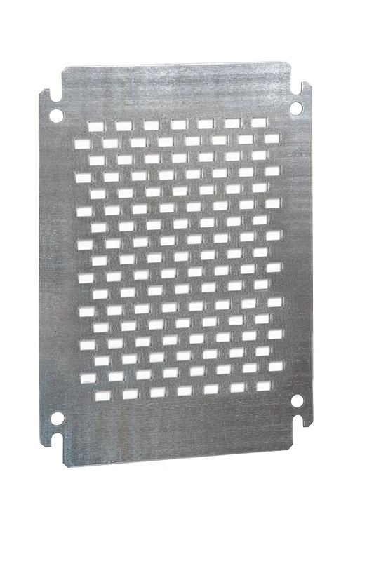 IDE plu5070 Metal Mounting Plate, Slotted, gn-atx-inx