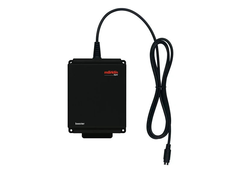 Märklin Booster 60175, Power Amplifier for Large Digital Systems, Multi-protocol, Black