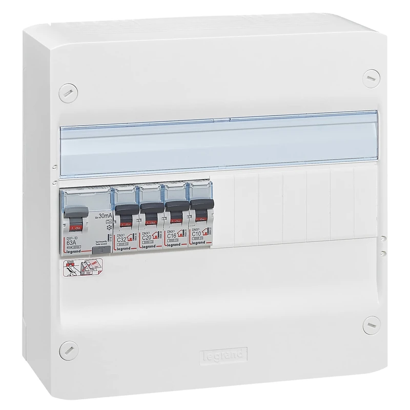 Legrand Electric Fuse Box, White, LEG93061, 400 voltsV