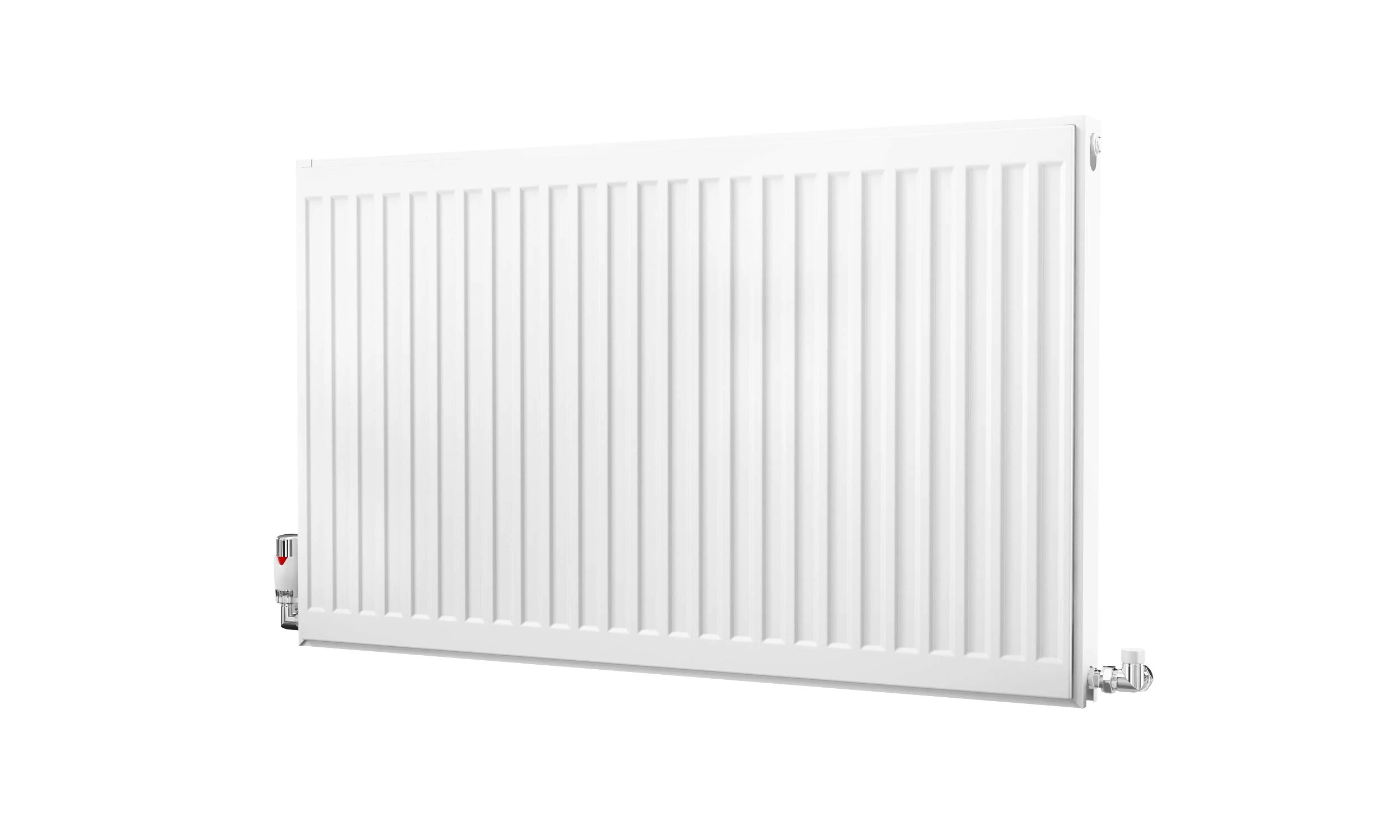 Kartell Kompact Type 21 Double Panel Single Convector Radiator 600mm x 1000mm White
