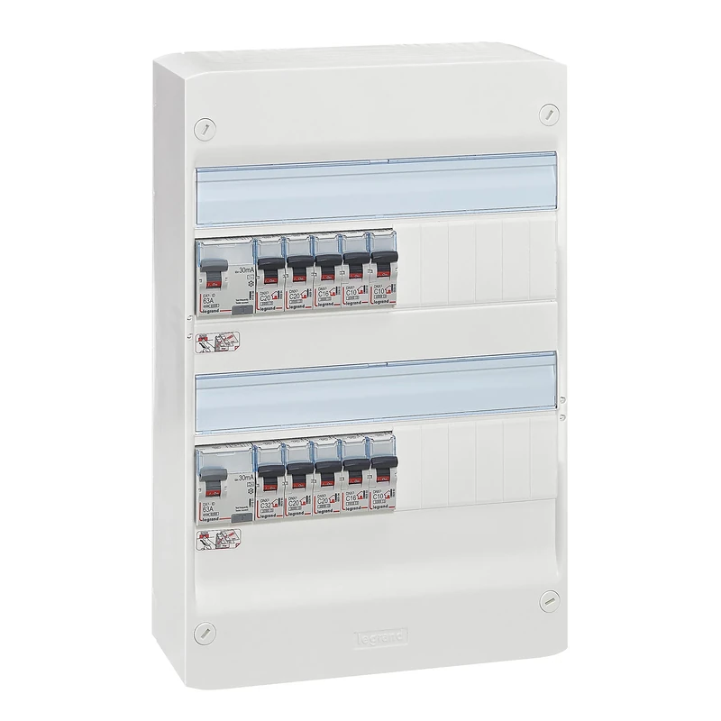 Legrand Electric Fuse Box, White, LEG93065, 400 voltsV