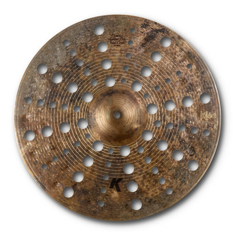 Zildjian K1423 K Custom Series - 19 Inch Special Dry Trash Crash Cymbal, natural